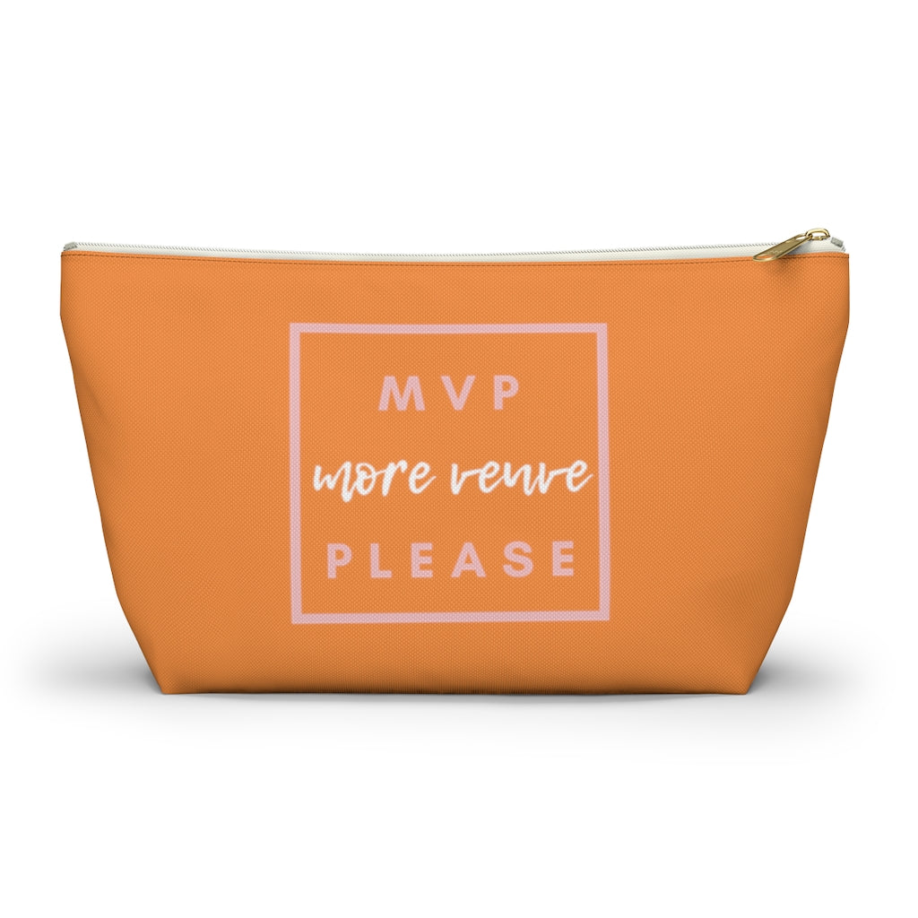MVP - Accessory Pouch w T-bottom - Bubbles Make Me Happy