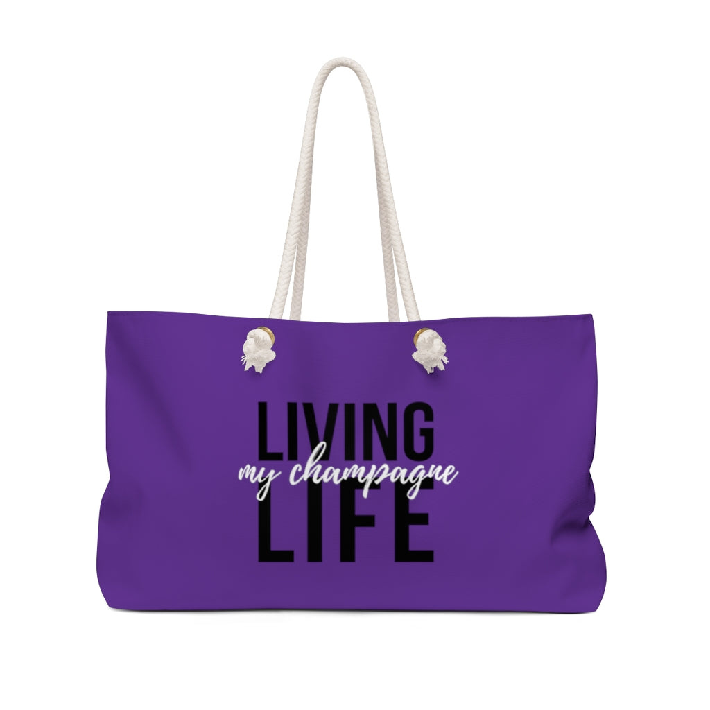 Living - Weekender Bag - Bubbles Make Me Happy