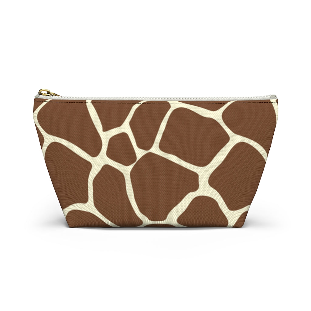 Giraffe - Accessory Pouch w T-bottom - Bubbles Make Me Happy