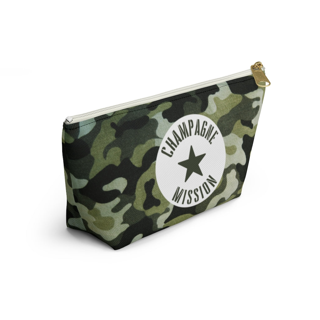 Mission - Accessory Pouch w T-bottom - Bubbles Make Me Happy