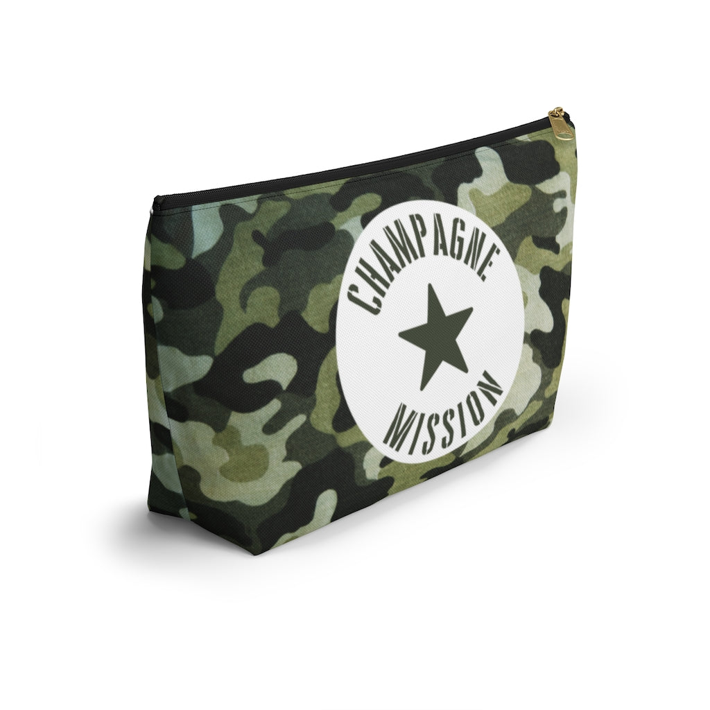 Mission - Accessory Pouch w T-bottom - Bubbles Make Me Happy