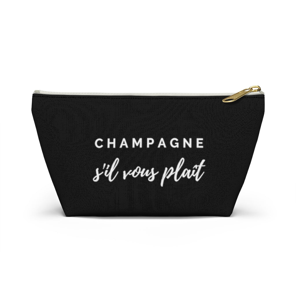 S'il Vous Plaît - Accessory Pouch w T-bottom - Bubbles Make Me Happy