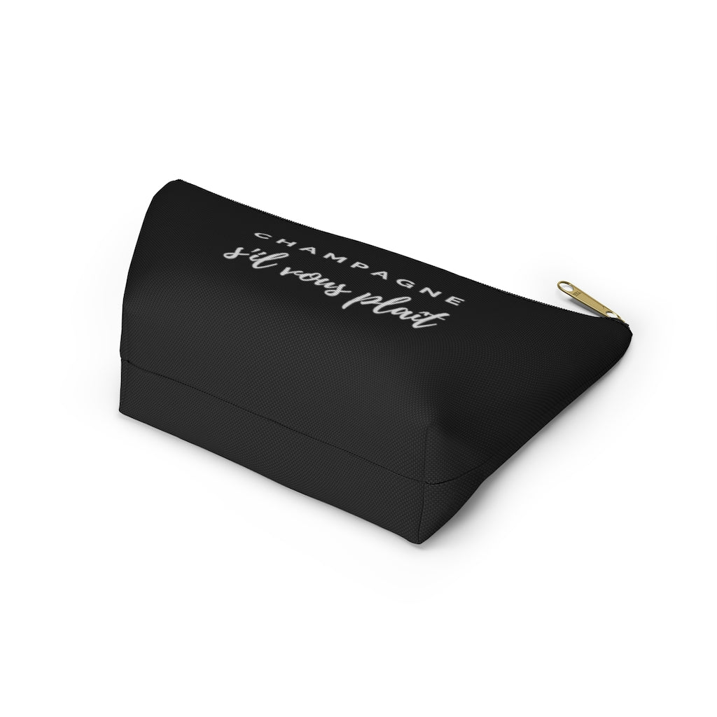 S'il Vous Plaît - Accessory Pouch w T-bottom - Bubbles Make Me Happy