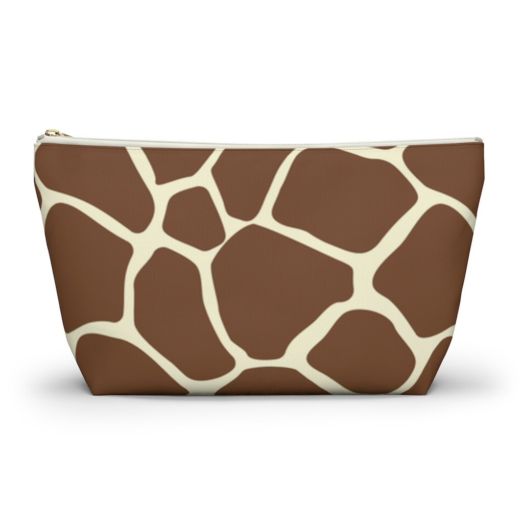 Giraffe - Accessory Pouch w T-bottom - Bubbles Make Me Happy