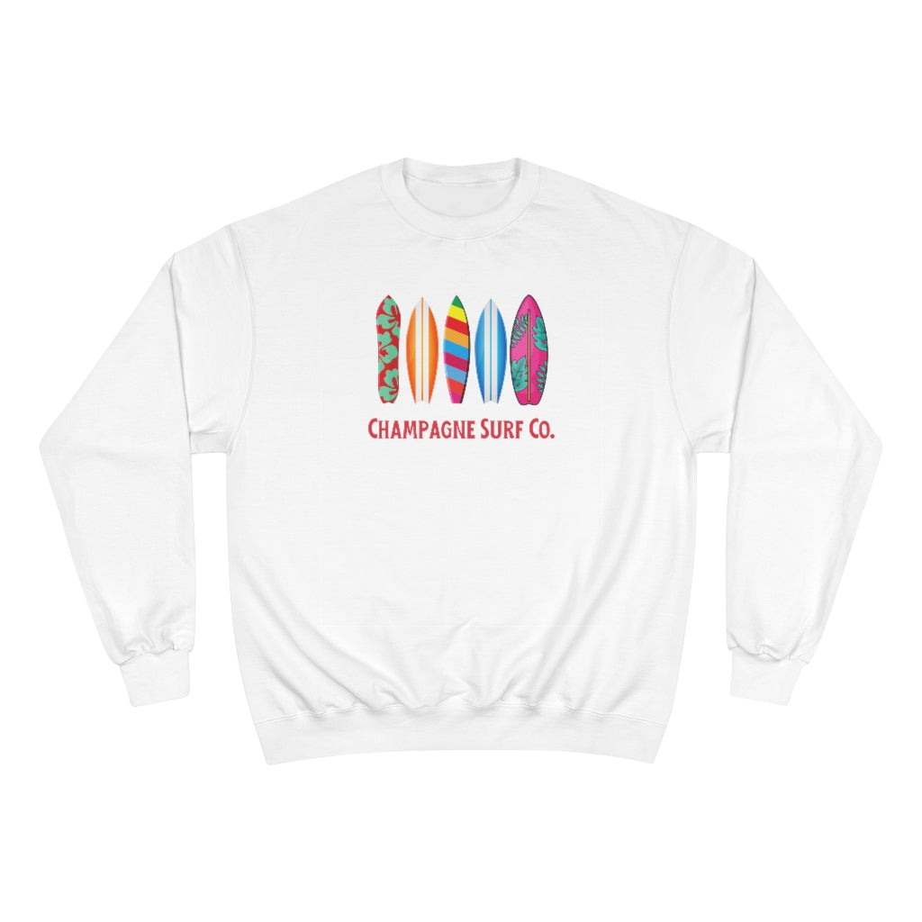 Surf Co - Champion Unisex Sweatshirt - Bubbles Make Me Happy