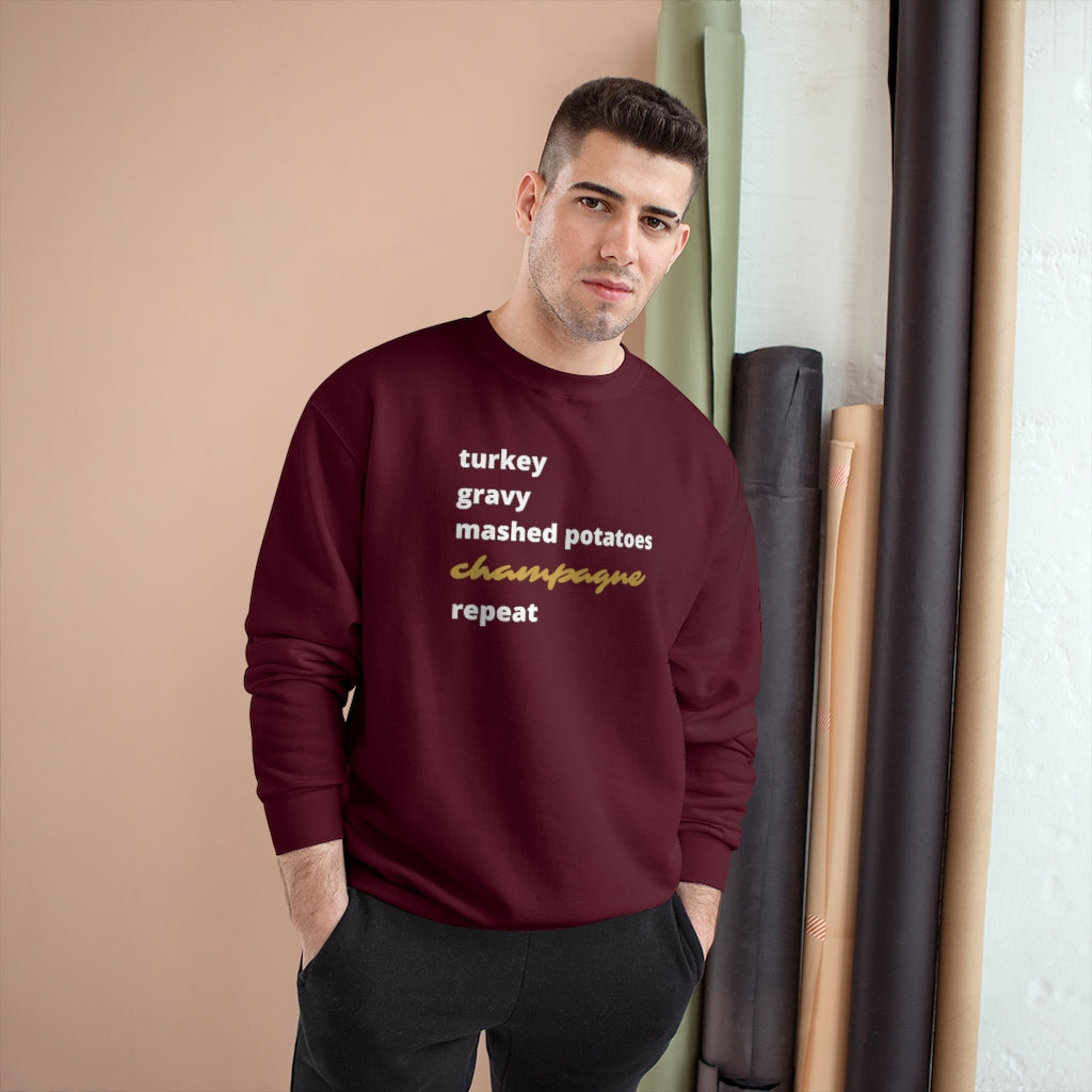 Turkey - Champion Unisex Sweatshirt - Bubbles Make Me Happy