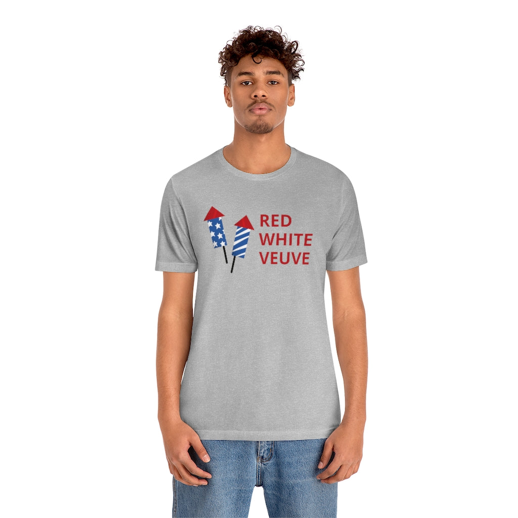 Fireworks - Unisex Jersey Short Sleeve Tee - Bubbles Make Me Happy