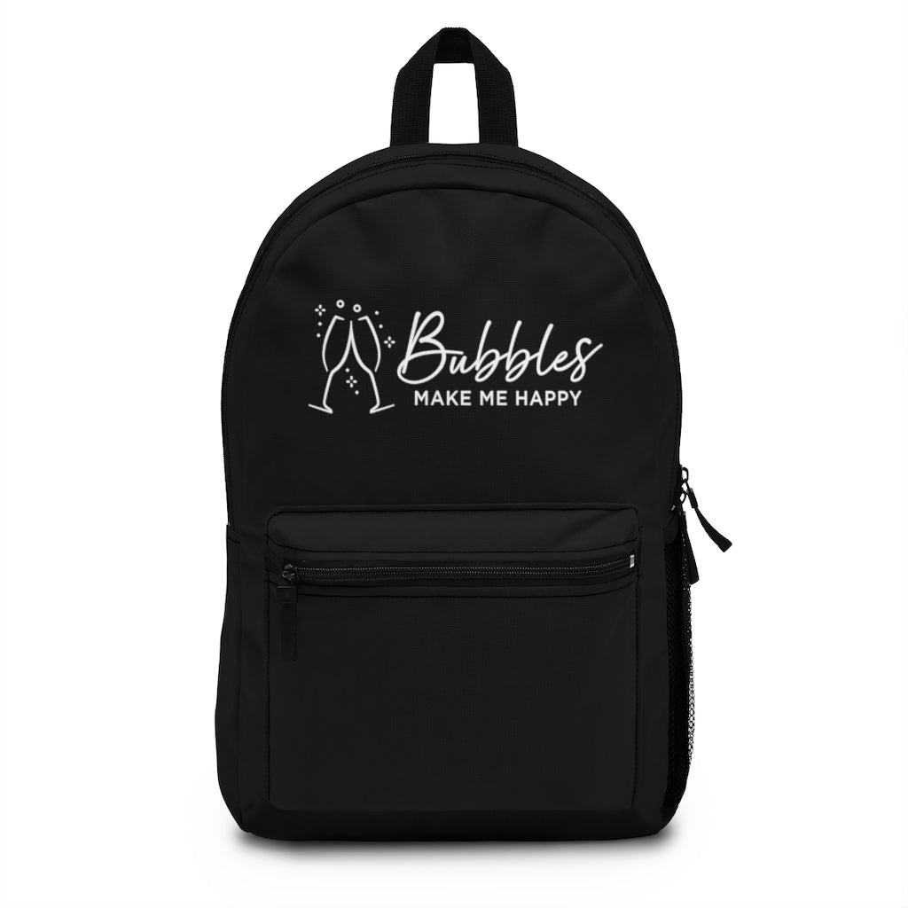 Bubbles - Backpack - Bubbles Make Me Happy