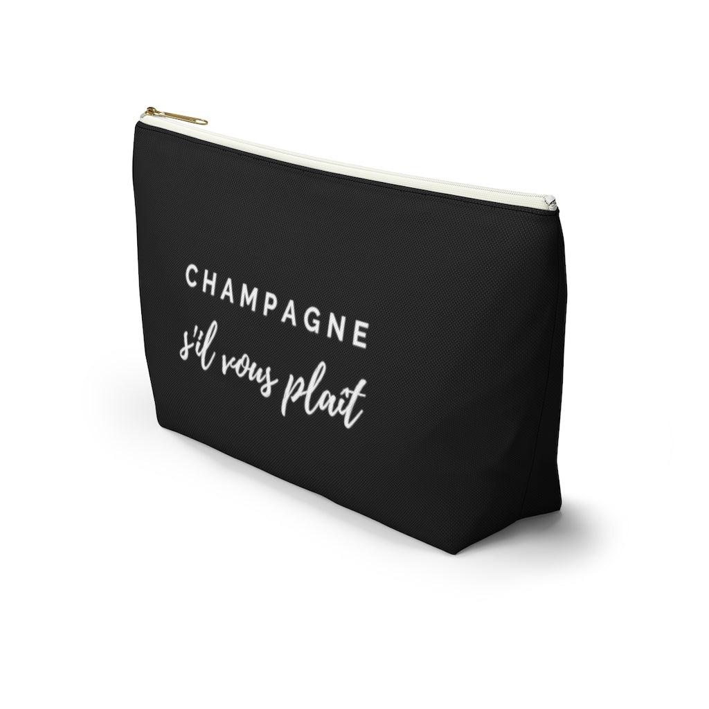 S'il Vous Plaît - Accessory Pouch w T-bottom - Bubbles Make Me Happy