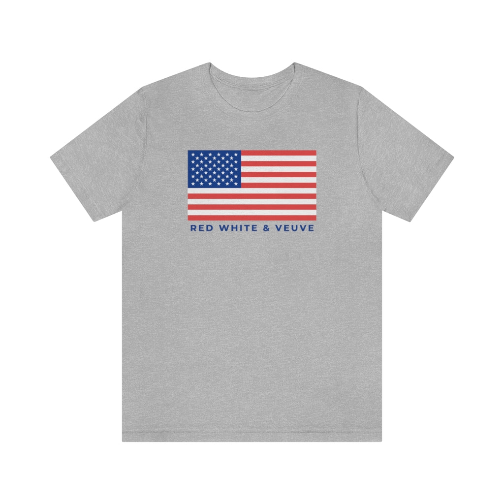 USA - Unisex Jersey Short Sleeve Tee - Bubbles Make Me Happy
