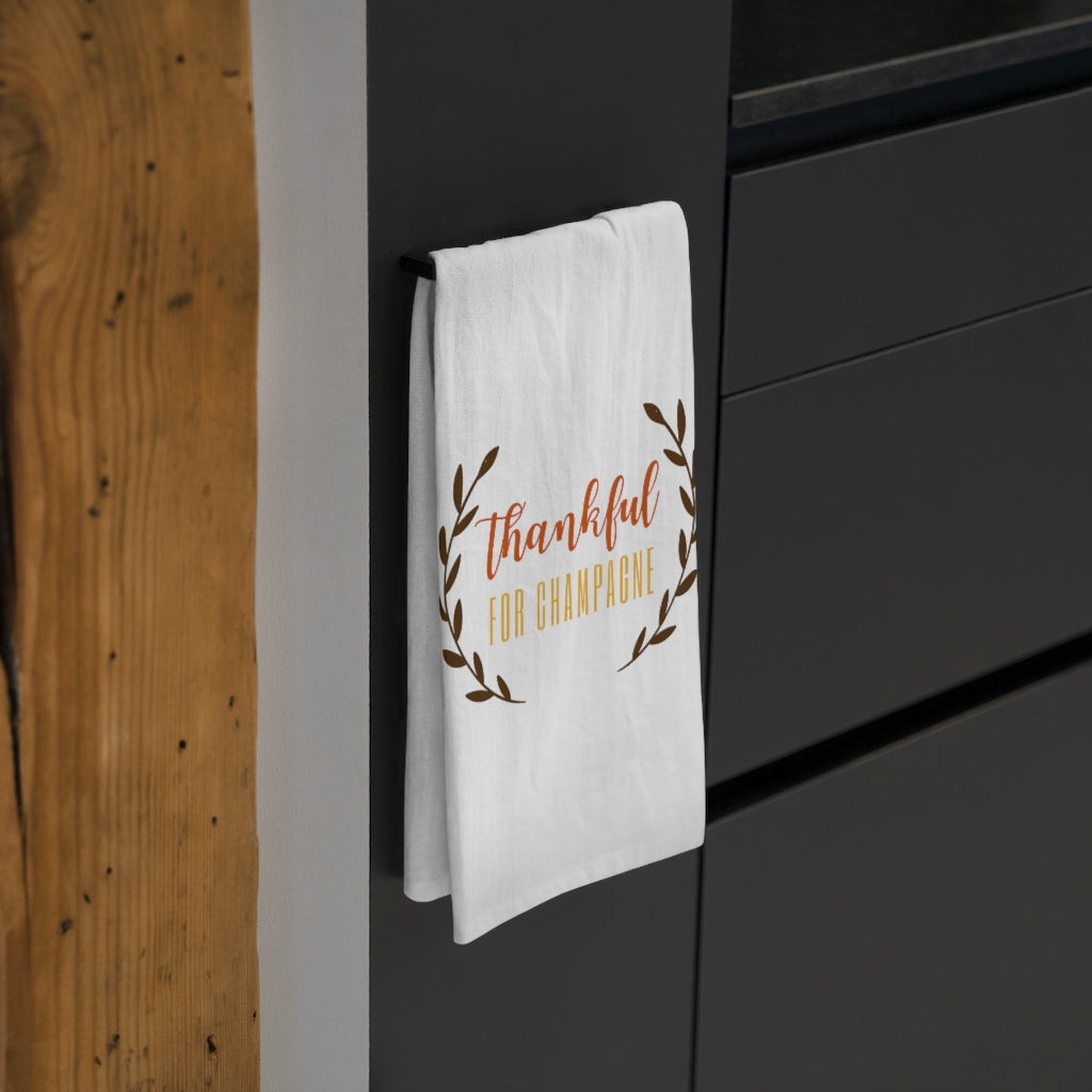 Thankful - Tea Towel - Bubbles Make Me Happy