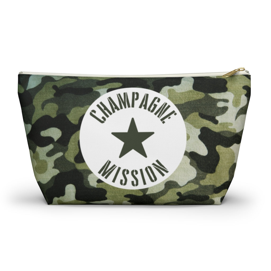Mission - Accessory Pouch w T-bottom - Bubbles Make Me Happy