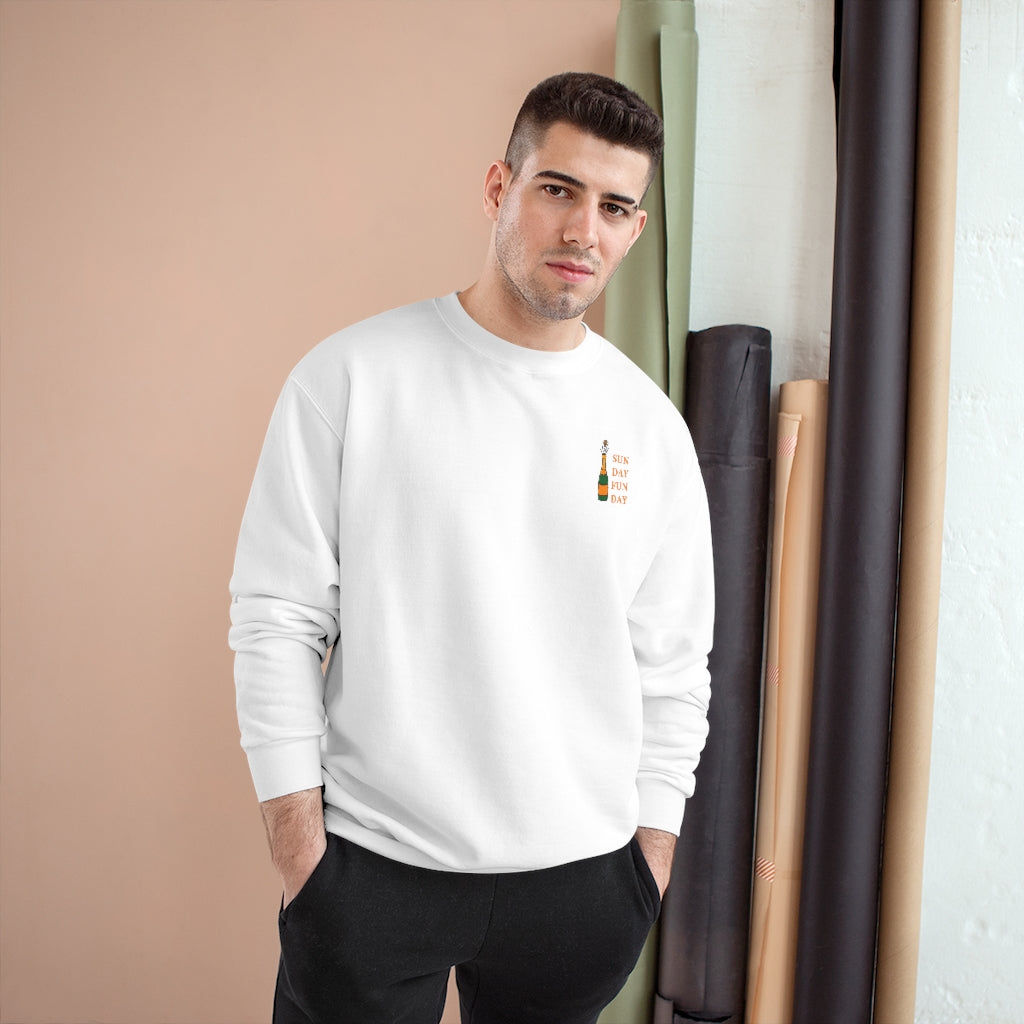 Funday - Champion Unisex Sweatshirt - Bubbles Make Me Happy