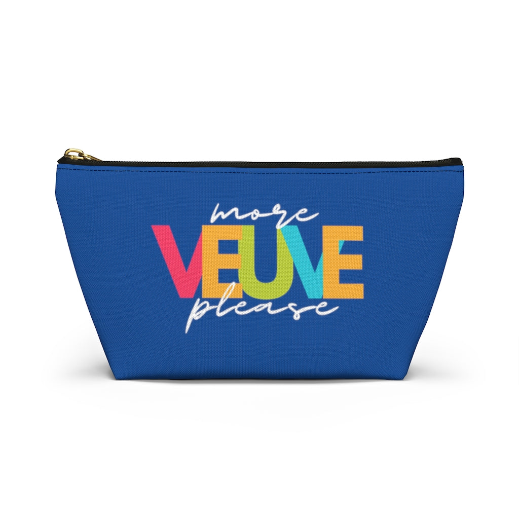 More - Accessory Pouch w T-bottom - Bubbles Make Me Happy