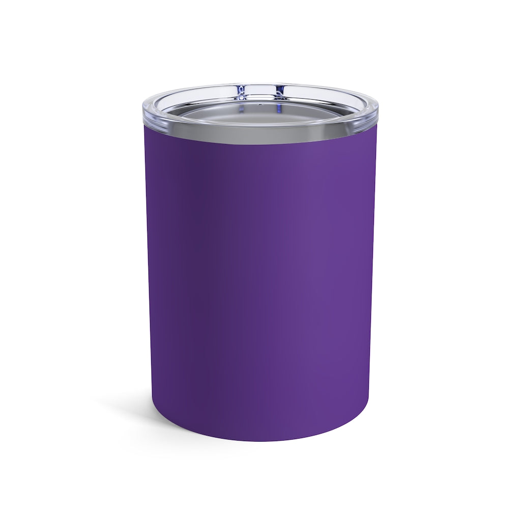 Living - Deep Violet Tumbler 10oz - Bubbles Make Me Happy