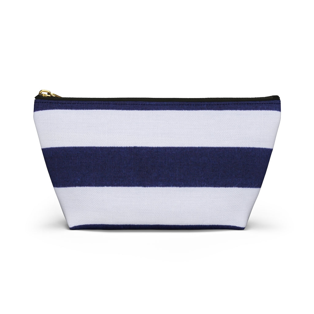 Nautical - Accessory Pouch w T-bottom - Bubbles Make Me Happy