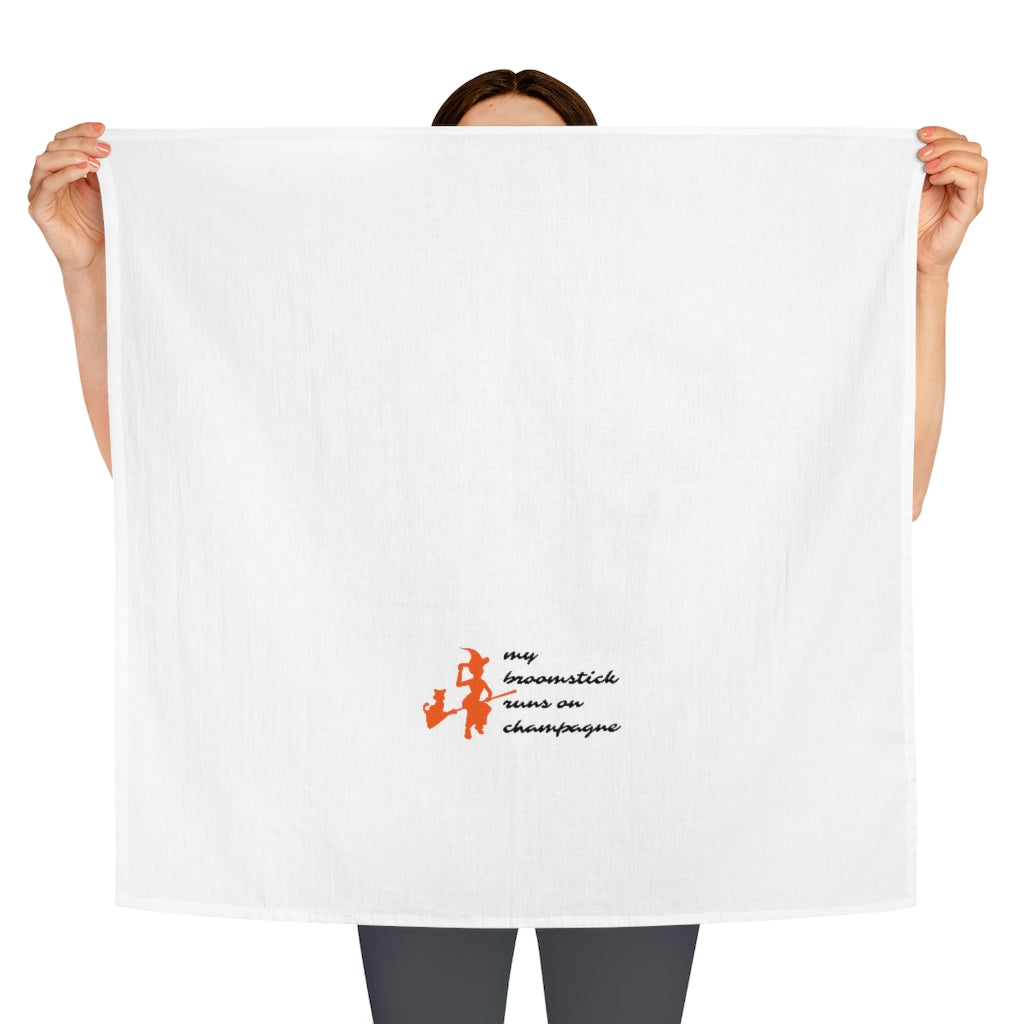 Broomstick - Tea Towel - Bubbles Make Me Happy