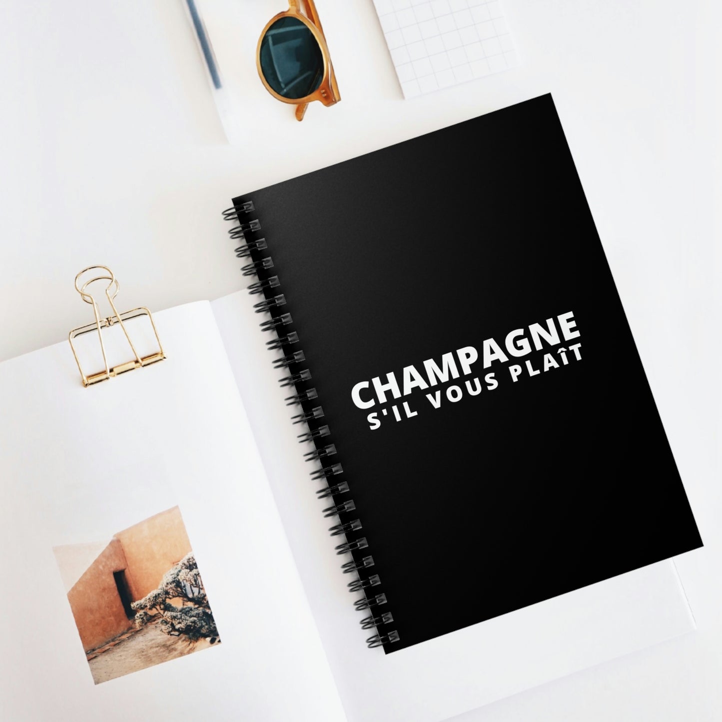 SVP - Spiral Notebook - Bubbles Make Me Happy