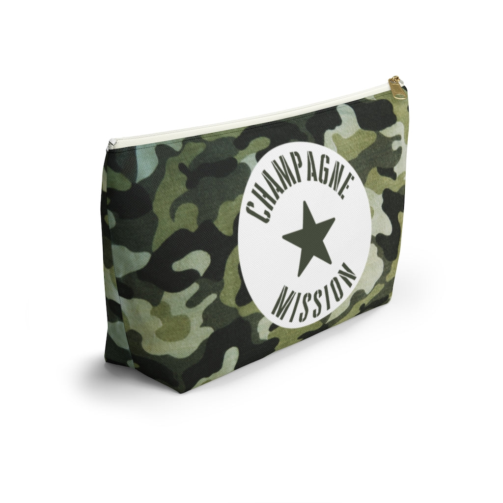 Mission - Accessory Pouch w T-bottom - Bubbles Make Me Happy