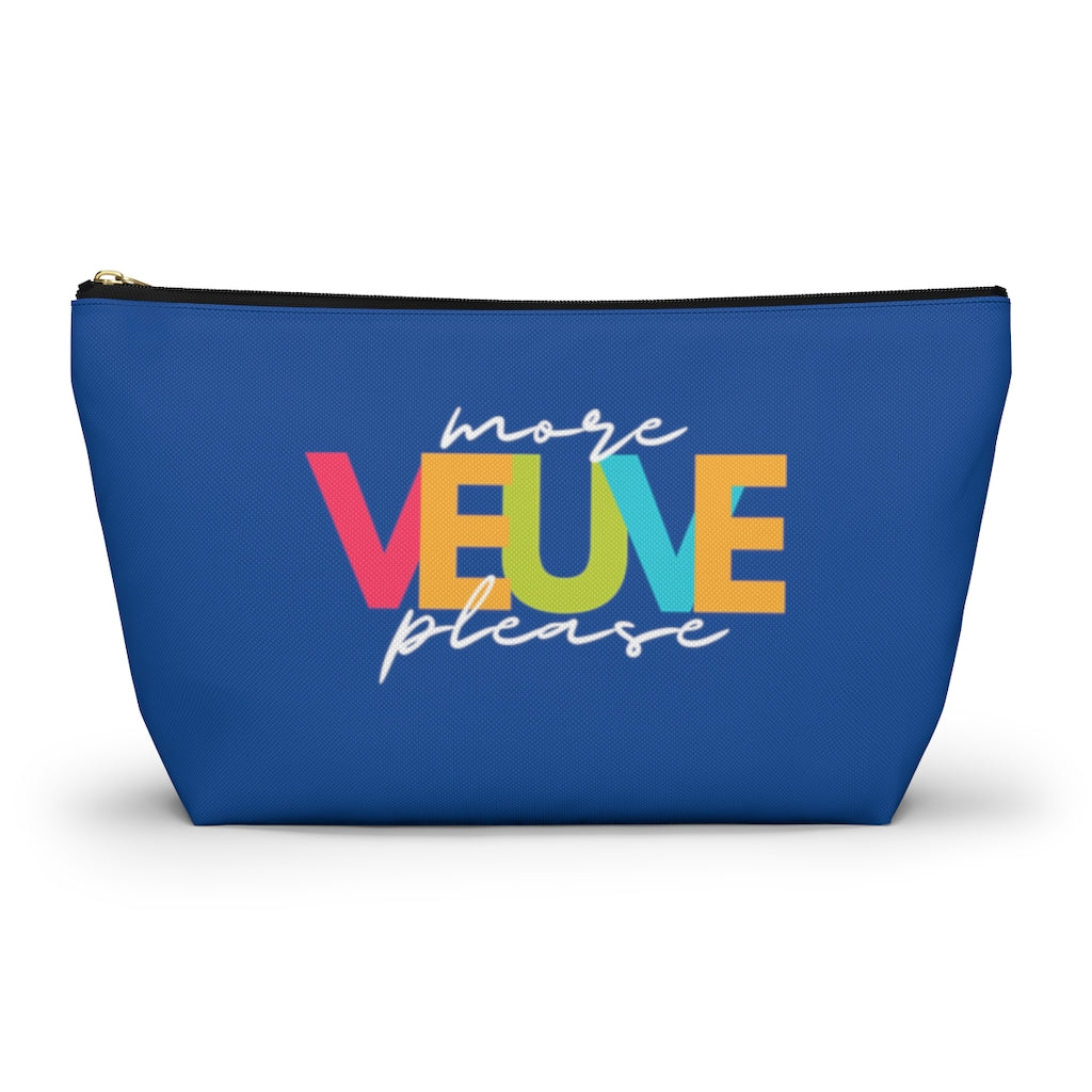 More - Accessory Pouch w T-bottom - Bubbles Make Me Happy