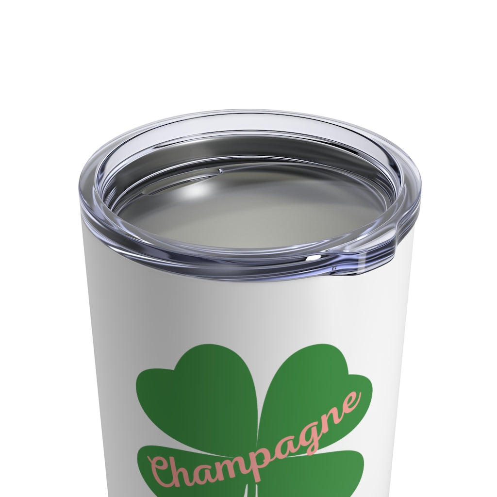 Clover - White Tumbler 10oz - Bubbles Make Me Happy