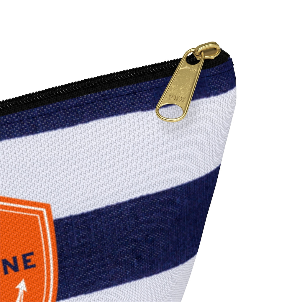 Nautical - Accessory Pouch w T-bottom - Bubbles Make Me Happy