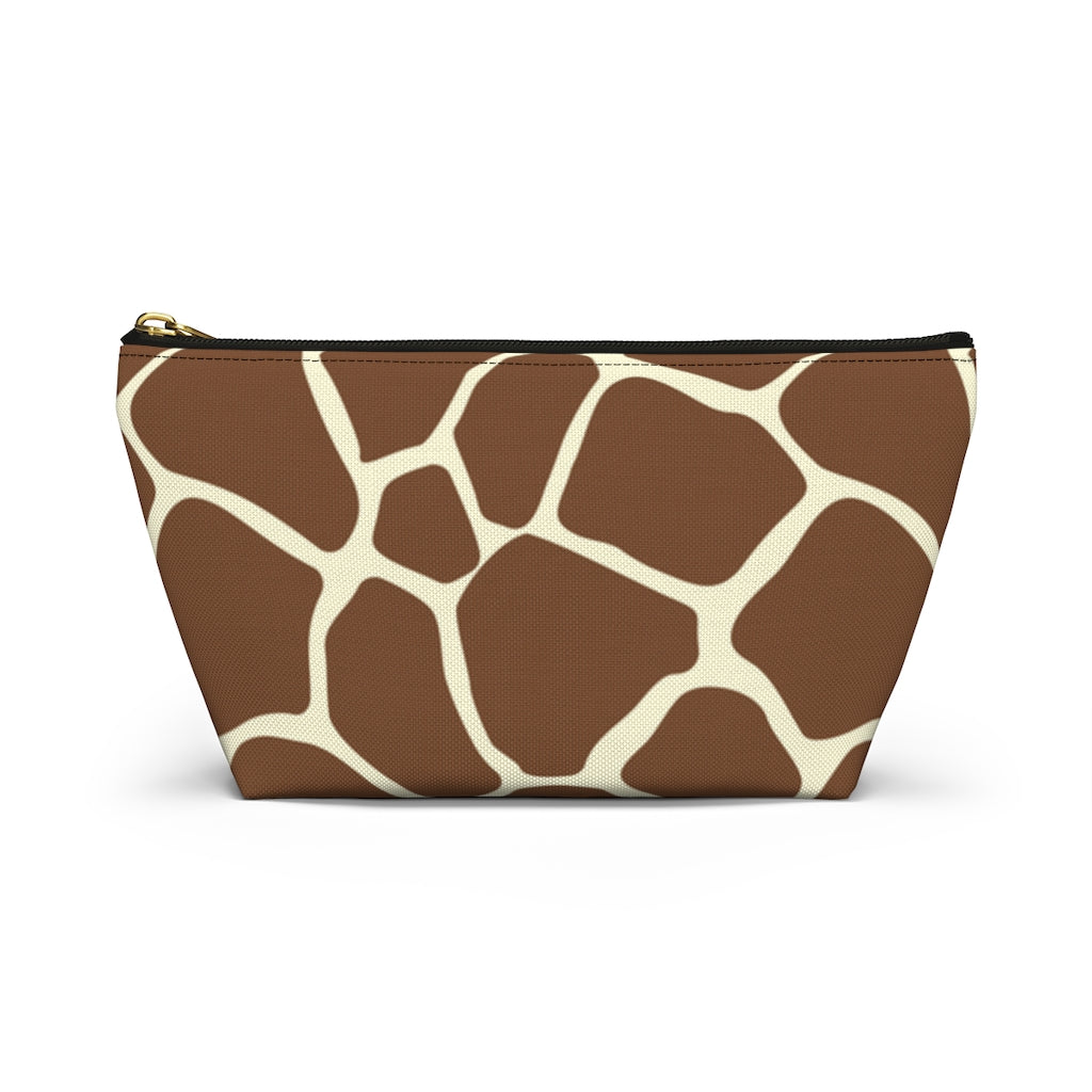 Giraffe - Accessory Pouch w T-bottom - Bubbles Make Me Happy