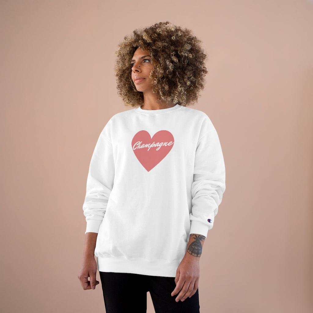 Heart - Champion Unisex Sweatshirt - Bubbles Make Me Happy