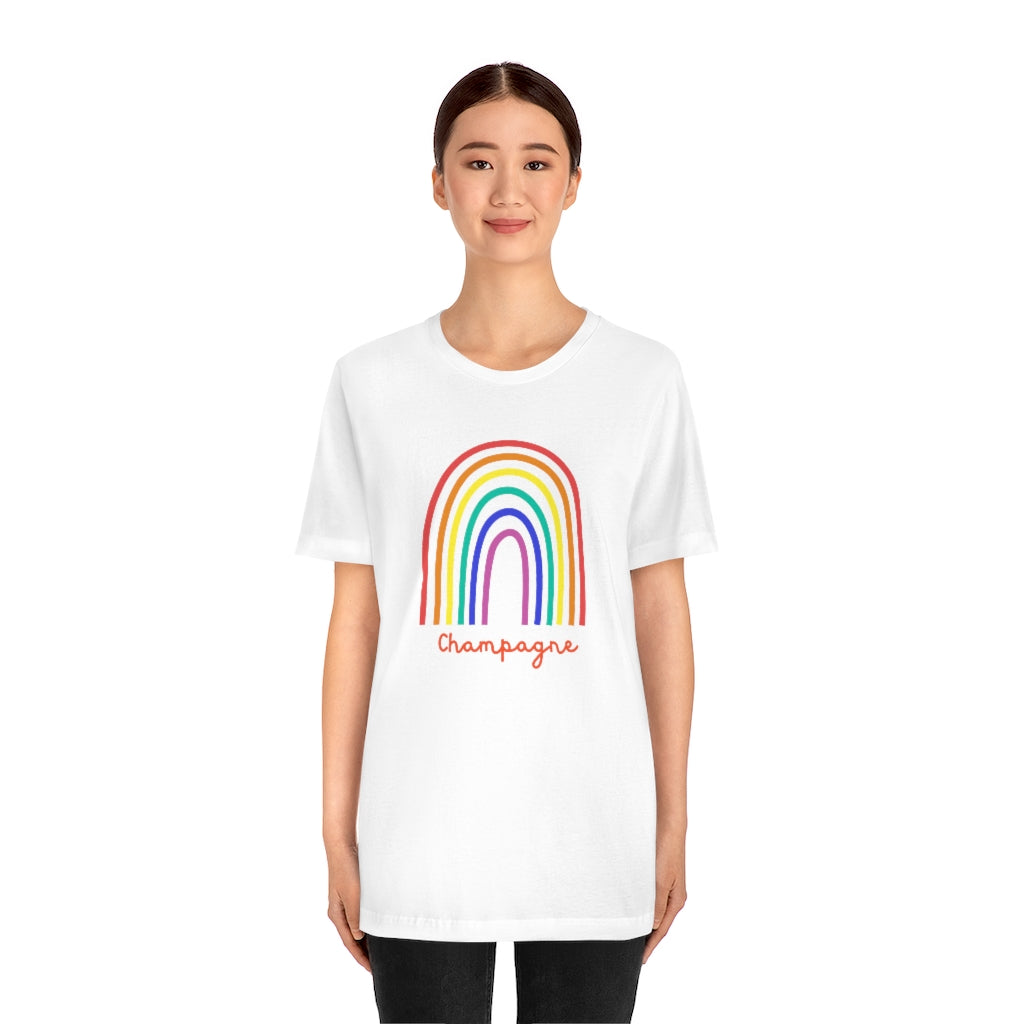 Kindness - Unisex Jersey Short Sleeve Tee - Bubbles Make Me Happy