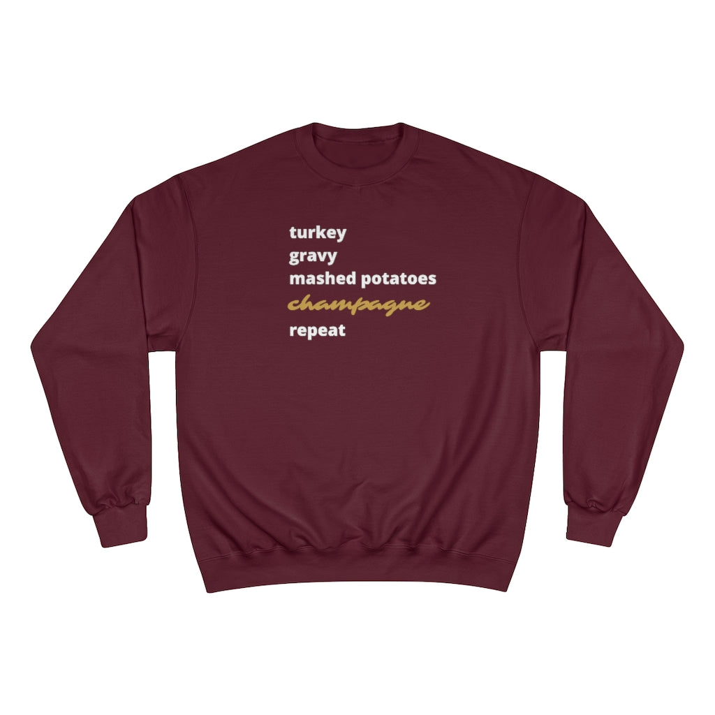 Turkey - Champion Unisex Sweatshirt - Bubbles Make Me Happy