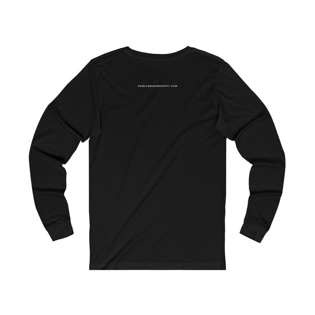 Tacos - Unisex Jersey Long Sleeve Tee - Bubbles Make Me Happy