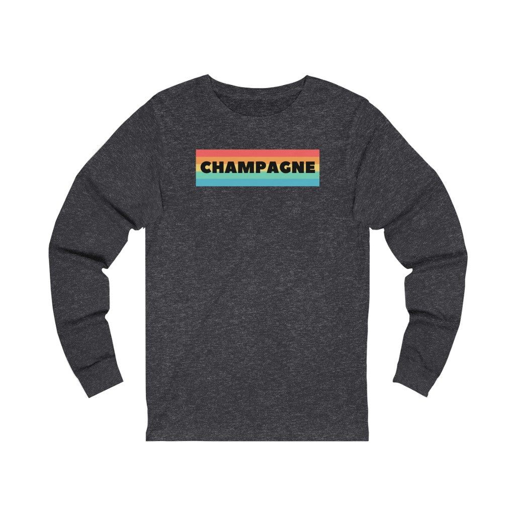 Equality - Unisex Jersey Long Sleeve Tee - Bubbles Make Me Happy