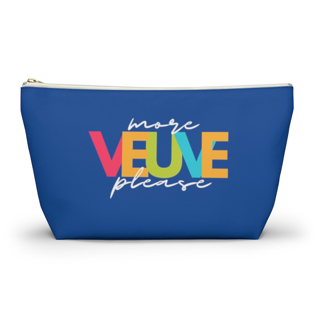 More - Accessory Pouch w T-bottom - Bubbles Make Me Happy