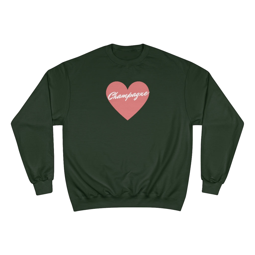 Heart - Champion Unisex Sweatshirt - Bubbles Make Me Happy