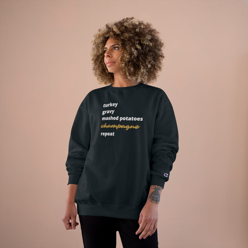 Turkey - Champion Unisex Sweatshirt - Bubbles Make Me Happy