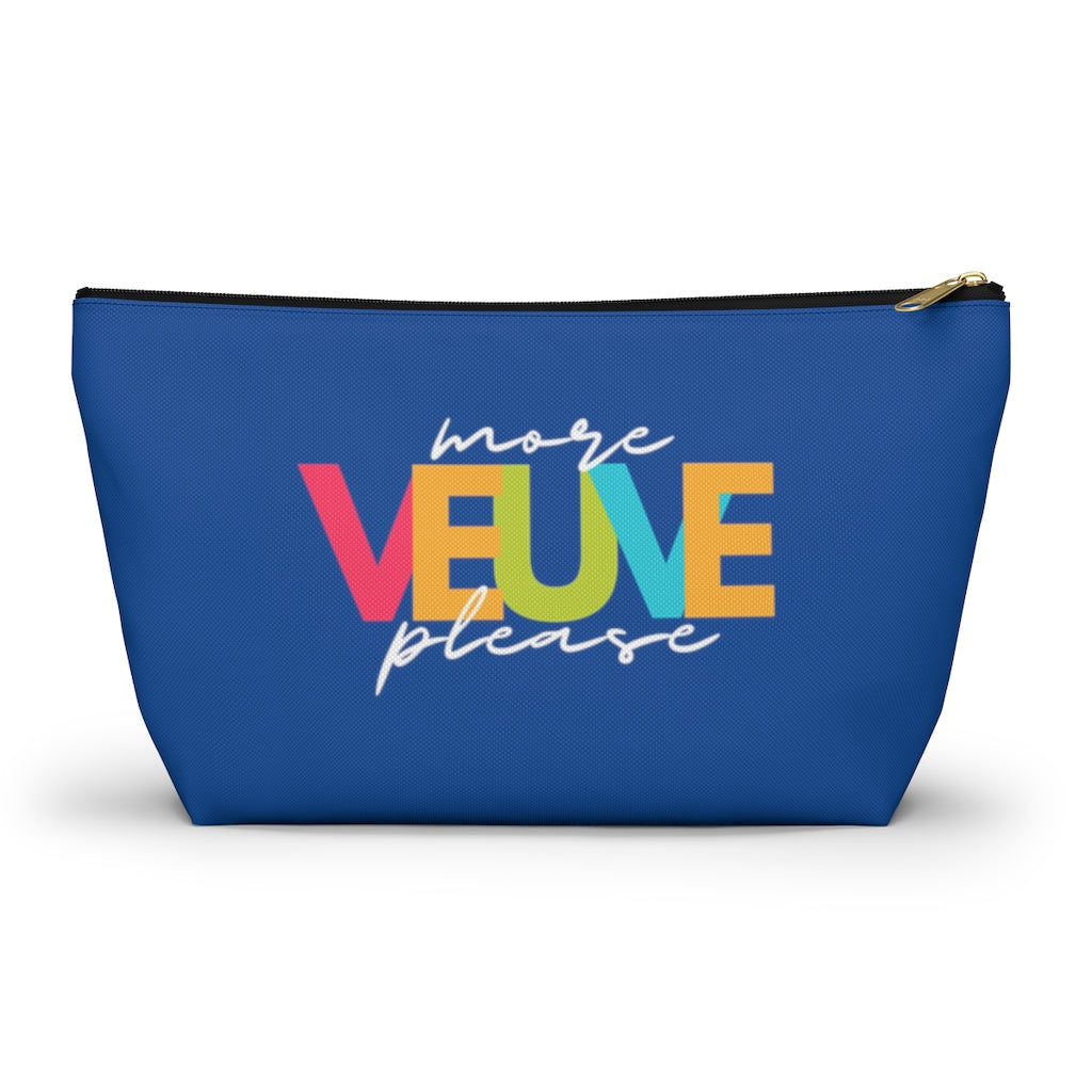 More - Accessory Pouch w T-bottom - Bubbles Make Me Happy