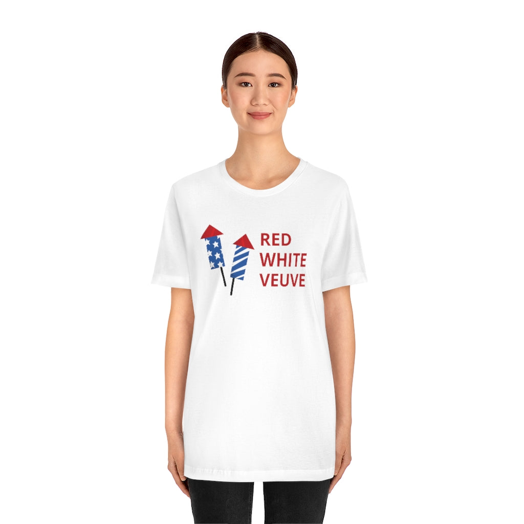 Fireworks - Unisex Jersey Short Sleeve Tee - Bubbles Make Me Happy