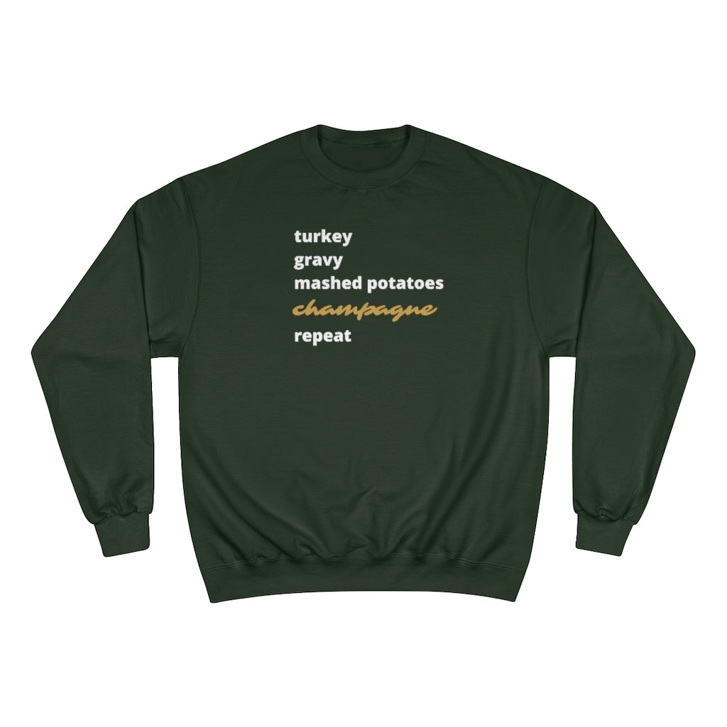Turkey - Champion Unisex Sweatshirt - Bubbles Make Me Happy