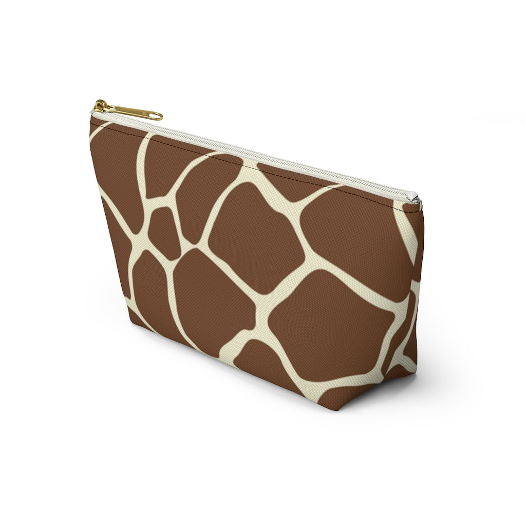 Giraffe - Accessory Pouch w T-bottom - Bubbles Make Me Happy