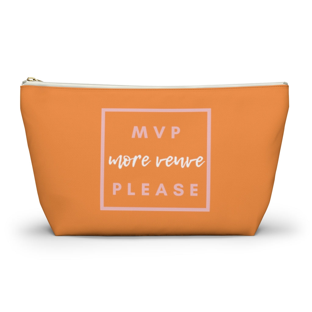 MVP - Accessory Pouch w T-bottom - Bubbles Make Me Happy
