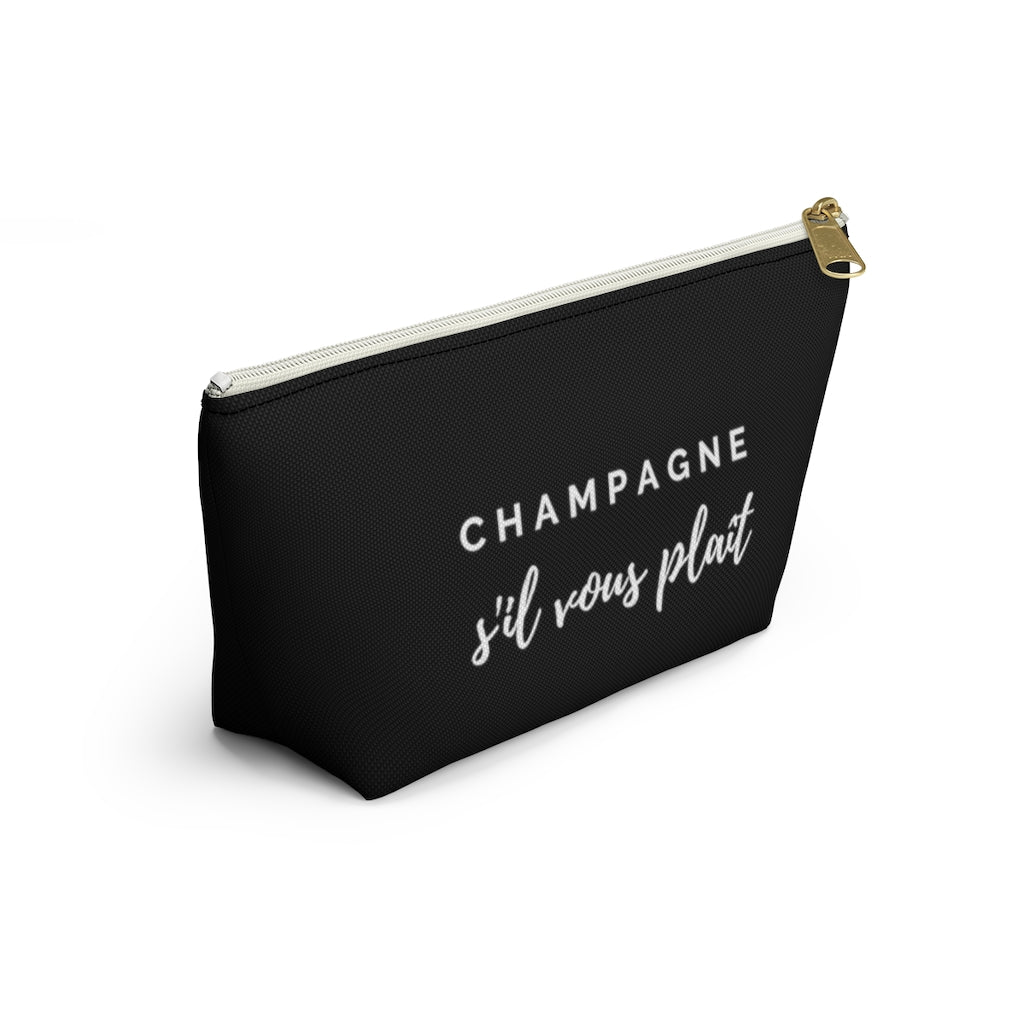 S'il Vous Plaît - Accessory Pouch w T-bottom - Bubbles Make Me Happy
