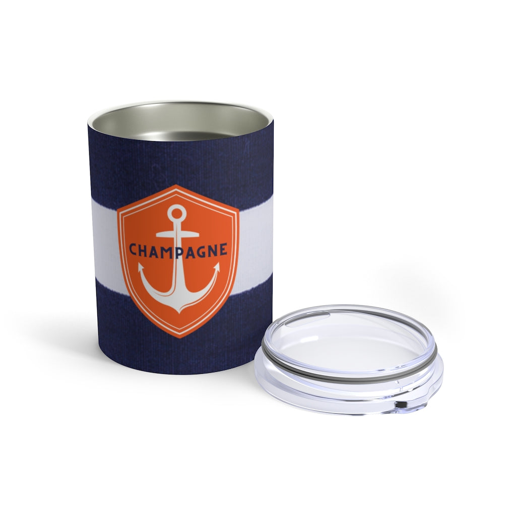 Nautical Champagne - Insulated Tumbler - Bubbles Make Me Happy