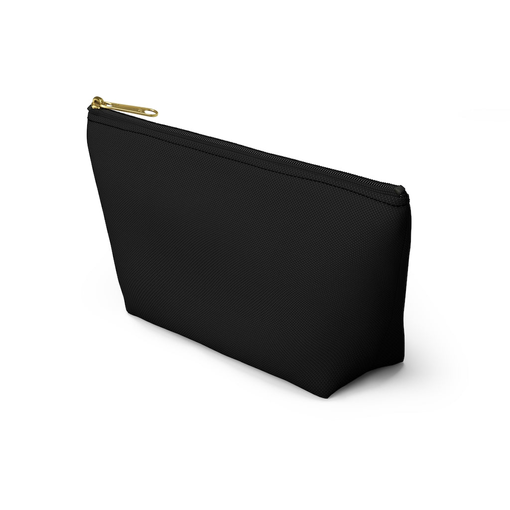Champagne Classic - Accessory Pouch w T-bottom - Bubbles Make Me Happy