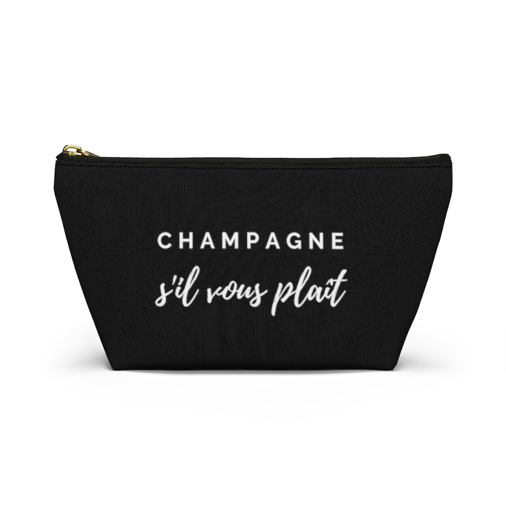 S'il Vous Plaît - Accessory Pouch w T-bottom - Bubbles Make Me Happy