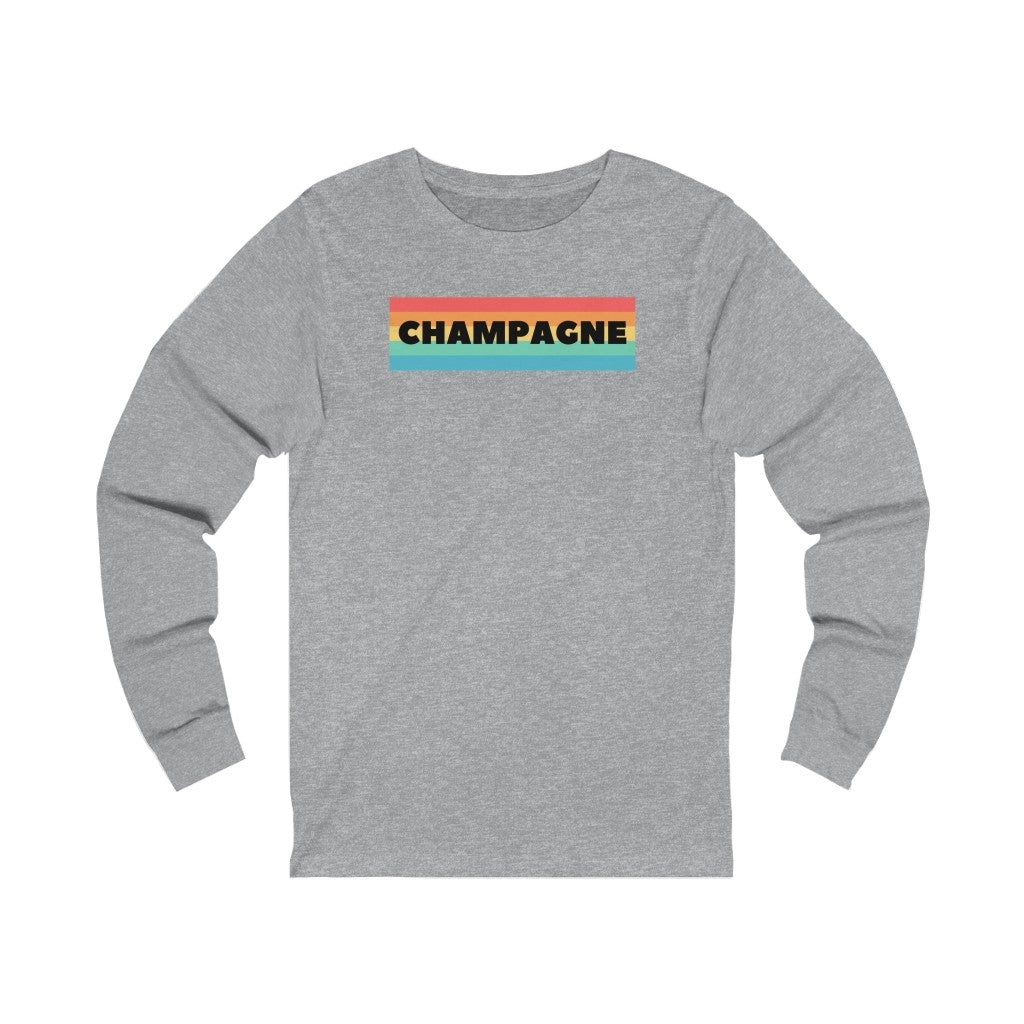 Equality - Unisex Jersey Long Sleeve Tee - Bubbles Make Me Happy