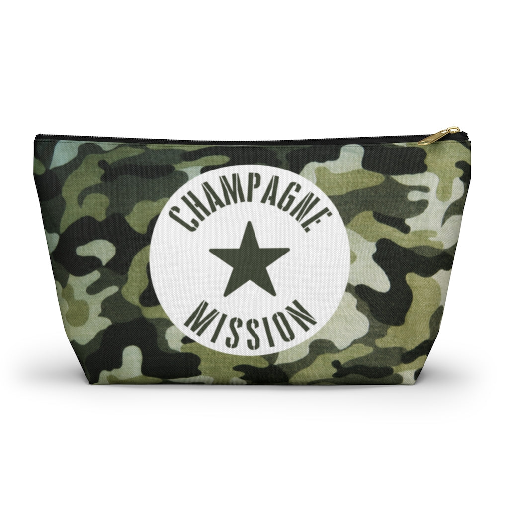 Mission - Accessory Pouch w T-bottom - Bubbles Make Me Happy
