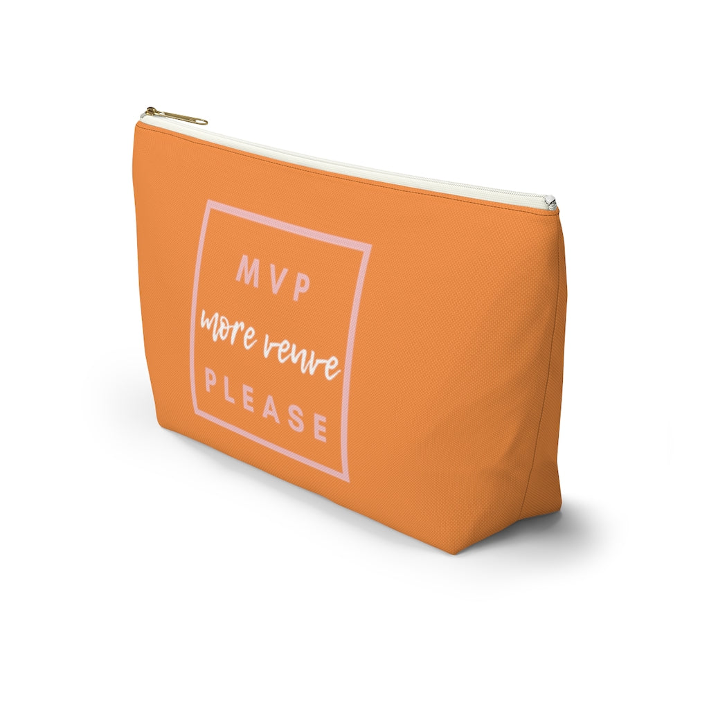 MVP - Accessory Pouch w T-bottom - Bubbles Make Me Happy