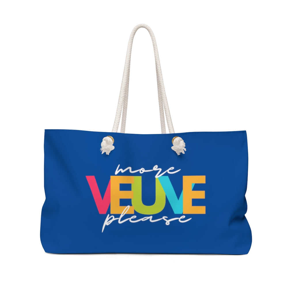 More - Weekender Bag - Bubbles Make Me Happy