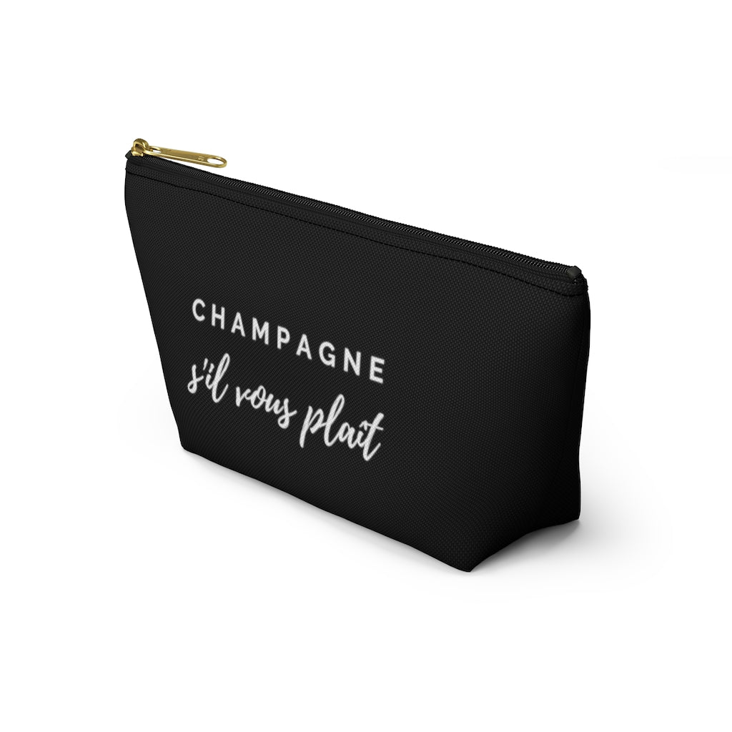 S'il Vous Plaît - Accessory Pouch w T-bottom - Bubbles Make Me Happy