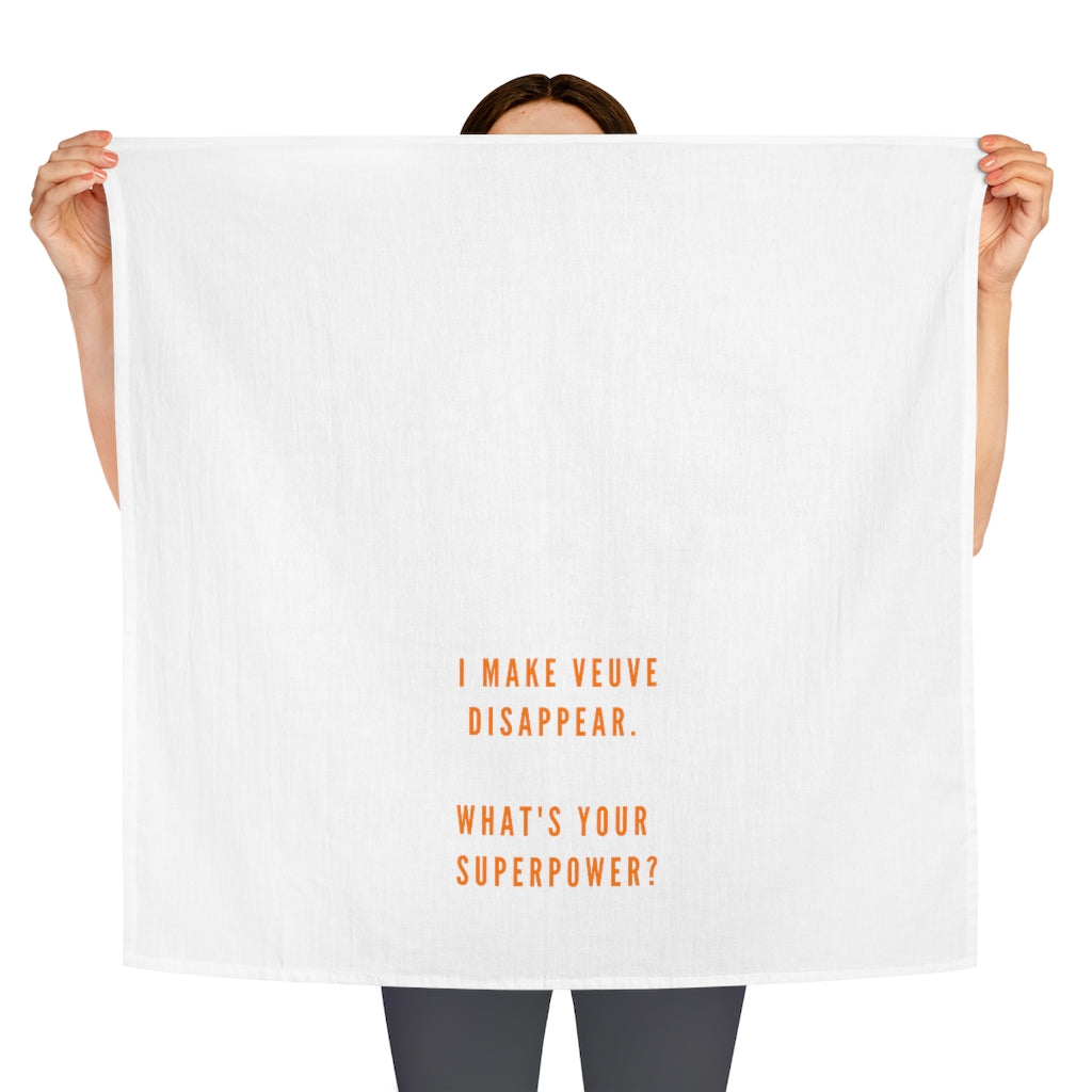 V Superpower - Tea Towel - Bubbles Make Me Happy